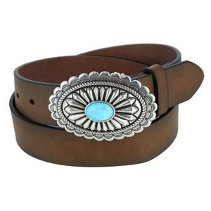Ariat Women’s belt with Turquoise Buckle